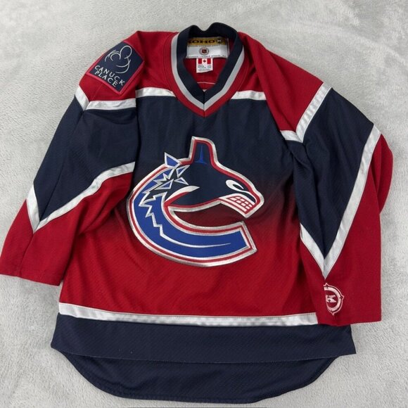 Koho Vancouver Canucks Hockey Jersey Youth Size L/XL - Picture 1 of 15